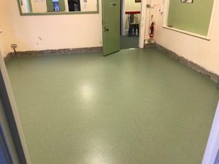 Green Room Floor